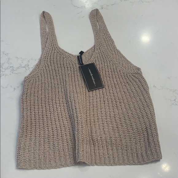 Knit tank top - Picture 1 of 2
